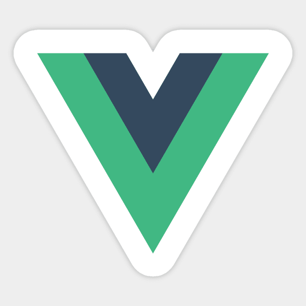 Vue.js Sticker by AlexWilkinson